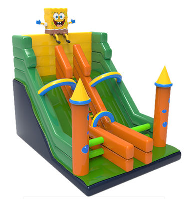 SpongeBob With Candle Fun Park Inflatable Slide For Rentals