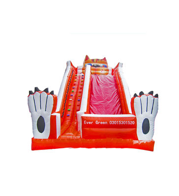 Children Fun Park Inflatable Garfiled Cat Slide For Rentals