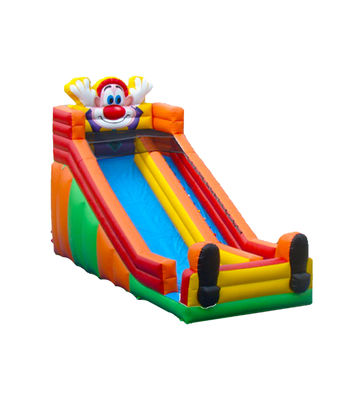 Children Fun Park Inflatable Clown Slide For Rentals