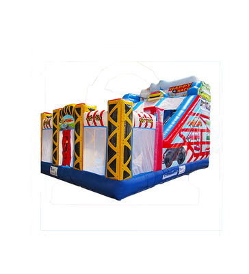 Children Fun Park Inflatable Bounce House With Large Slide