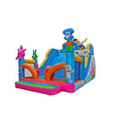 Customize Inflatable Slides For Outdoor Play With Patrick Design