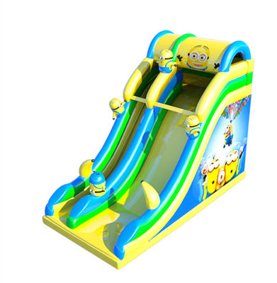 Minions Children Fun Park Inflatable Blow Up Slip N Slide