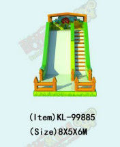 Customizable PVC Tarpaulin Inflatable Slide For Farm Or Countryside Parties