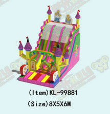Entertaining Inflatable Slides Combines Sliding Fun With A Themed
