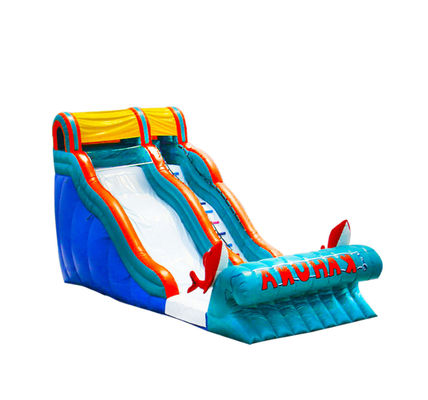 Customizable Inflatable Slide With Bright Colors Amusement Parks