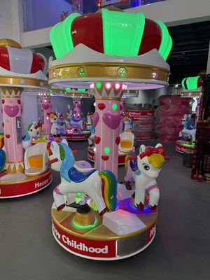 Coin-Operated Rocking Cars Dynamic Music And Cheerful Songs For Kids