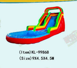 Vibrant And Colorful Inflatable Slide For Children Exciting Sliding Experience