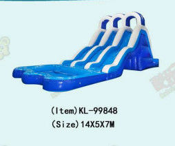 Vibrant And Colorful Inflatable Slide For Children Exciting Sliding Experience