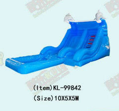 Vibrant And Colorful Inflatable Slide For Children Exciting Sliding Experience
