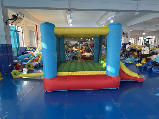 Polyester Oxford Inflatable Colorful Slide For Children Play And Exercise Indoors And Outdoors