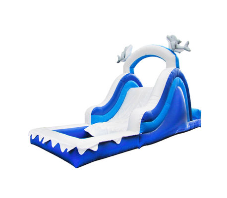 Aldult  Outdoor Rental Inflatable Large Water Slides With Bouncy