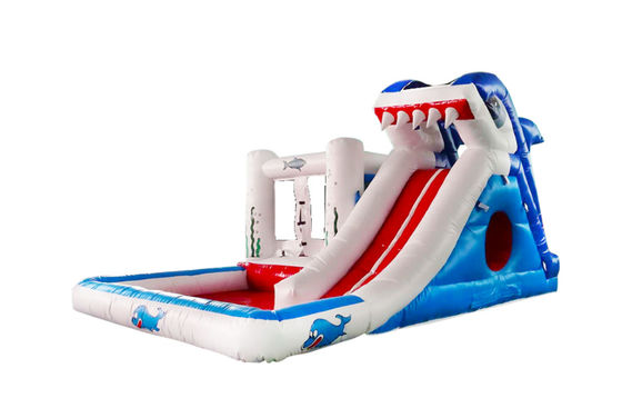Aldult  Outdoor Rental Inflatable Large Water Slides With Bouncy