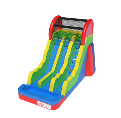 Children Fun Park Inflatable Giraffe Animals Slide For Rentals