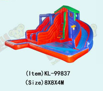 Children Fun Park Inflatable Giraffe Animals Slide For Rentals