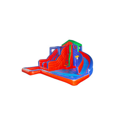 Children Fun Park Inflatable Giraffe Animals Slide For Rentals
