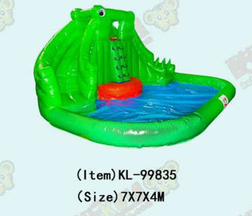 Children Fun Park Inflatable Giraffe Animals Slide For Rentals