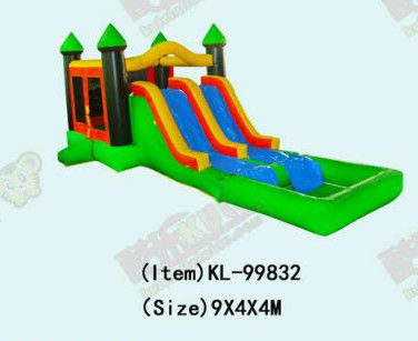 Children Fun Park Inflatable Giraffe Animals Slide For Rentals