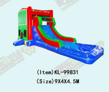 Children Fun Park Inflatable Giraffe Animals Slide For Rentals