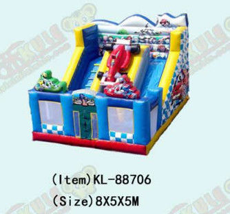 Children Fun Park Inflatable Giraffe Animals Slide For Rentals