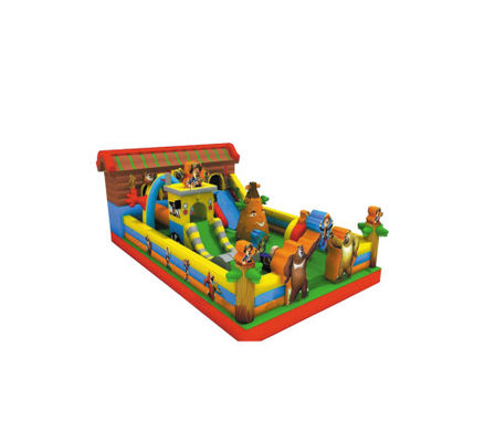 Boonie Bears Theme Playgrounds Children Fun Park Inflatable
