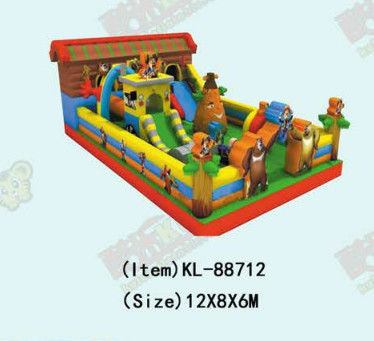 Boonie Bears Theme Playgrounds Children Fun Park Inflatable