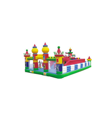 Children Fun Park Large Inflatable Castle Jumping Sliding