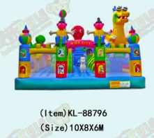 Customized IP Colorful Children Fun Park Inflatable Slide Bouncy