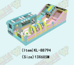 Customized IP Colorful Children Fun Park Inflatable Slide Bouncy