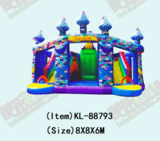 Customized IP Colorful Children Fun Park Inflatable Slide Bouncy