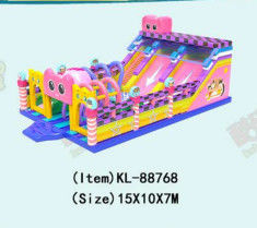 Customized IP Colorful Children Fun Park Inflatable Slide Bouncy