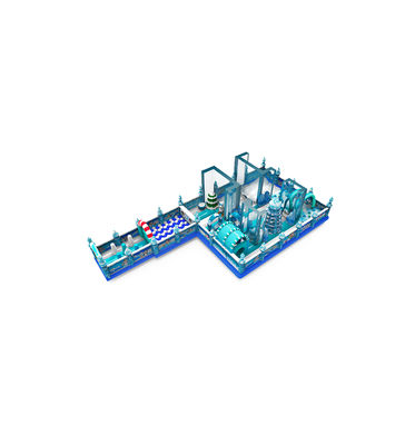 Customized IP Colorful Children Fun Park Inflatable Slide Bouncy