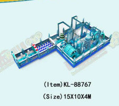 Customized IP Colorful Children Fun Park Inflatable Slide Bouncy