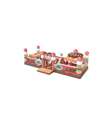 Customized IP Colorful Children Fun Park Inflatable Slide Bouncy