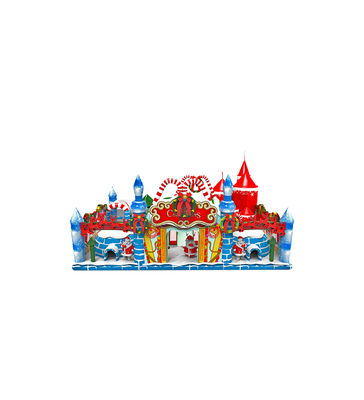 Customized IP Colorful Children Fun Park Inflatable Slide Bouncy