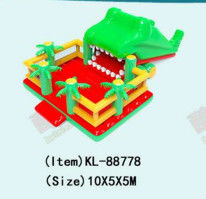 Customized IP Colorful Children Fun Park Inflatable Slide Bouncy