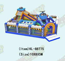 Customized IP Colorful Children Fun Park Inflatable Slide Bouncy