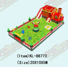 Customized IP Colorful Children Fun Park Inflatable Slide Bouncy