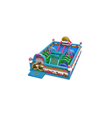 Customized IP Colorful Children Fun Park Inflatable Slide Bouncy