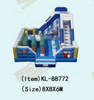 Customized IP Colorful Children Fun Park Inflatable Slide Bouncy