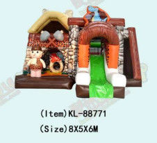 Customized IP Colorful Children Fun Park Inflatable Slide Bouncy