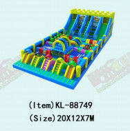 Customized IP Colorful Children Fun Park Inflatable Slide Bouncy