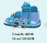 Customized IP Colorful Children Fun Park Inflatable Slide Bouncy