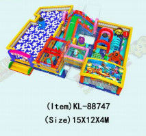 Customized IP Colorful Children Fun Park Inflatable Slide Bouncy