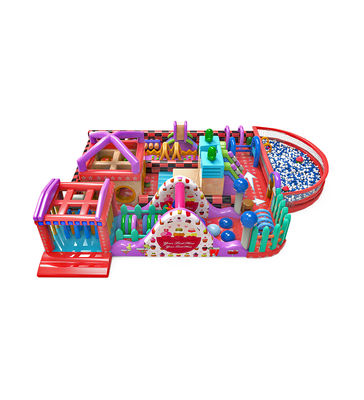 Customized Colorful Children Playground Obstacle Inflatable