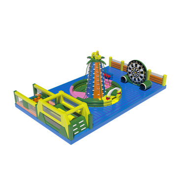 Giant Vibrant Inflatable Amusement Park Adventure nchanting Fun Park Odyssey