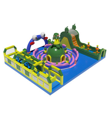 Giant Vibrant Inflatable Amusement Park Adventure nchanting Fun Park Odyssey