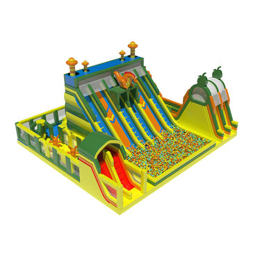 Giant Vibrant Inflatable Amusement Park Adventure nchanting Fun Park Odyssey