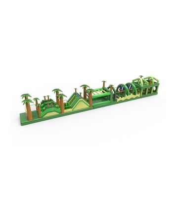 Tropical Jungle - Style Inflatable Amusement for Children Play Area