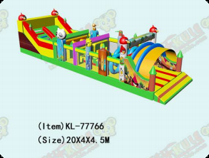 Angry Birds - Inspired Inflatable Fun Park for Kids Vibrant Adventure