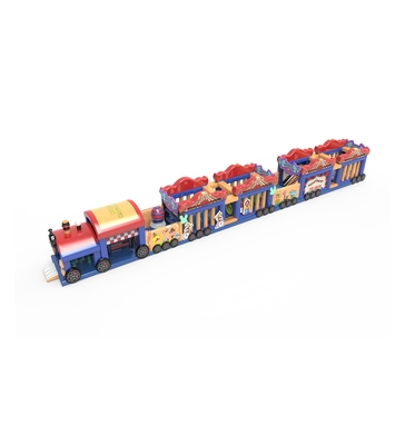 Fantasy Train Toy: Igniting Kids' Playful Dreams Brightly - Colored